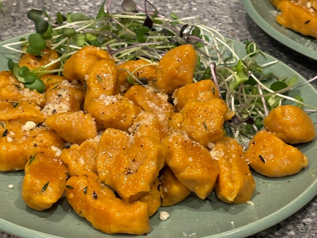 Pumpkin Gnocchi with&nbsp;Parmesan